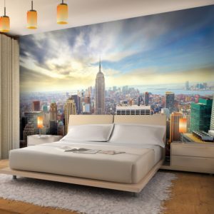 Fototapete New York Schlafzimmer
